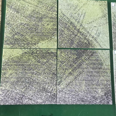 50x100cm Tailor Made 3D Printed Nylon Office Carpet Tiles para celebração de casamento