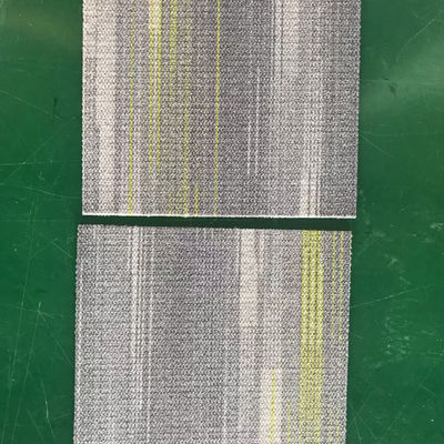 Chapas de carpete de nylon reversíveis quadradas para fácil instalação em escritórios e salas de reuniões