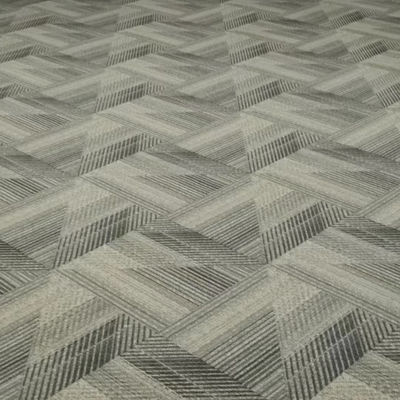 Tapete de azulejos de nylon lavável Tapete de hotel impresso 60,96cmx60,96cm para sala comercial