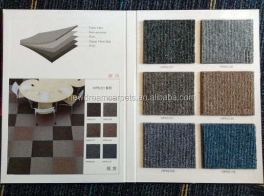Tapete de escritório em PP/Nylon 50x50 Loop Pile Modular US 2.5-20 / M2