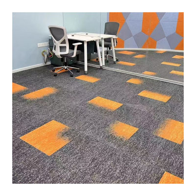 Office Custom Loop Colorido Carpet Tile Nylon com PE Back e 100% BCF Face Fiber