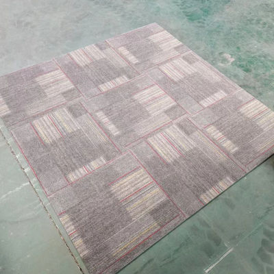 Office Custom Loop Colorido Carpet Tile Nylon com PE Back e 100% BCF Face Fiber