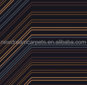 Telas de tapete à prova de fogo à prova de água de PP/Nylon fabricadas a máquina ND7214 com padrão de pilha de loop