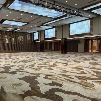 Tapete de alta qualidade de nylon tapete de impressão personalizada estilo de design moderno para hotel