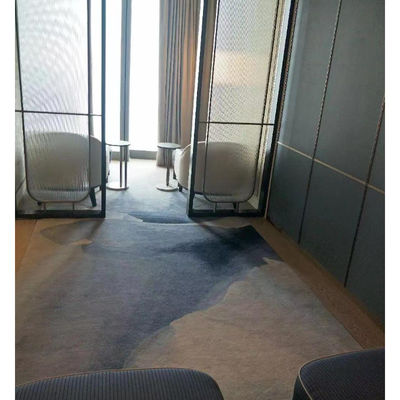 Impressão personalizada de tapetes de nylon de pilha alta para benefício do hotel de estilo de design moderno
