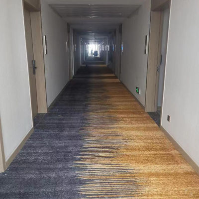 Impressão personalizada de tapetes de nylon de pilha alta para benefício do hotel de estilo de design moderno