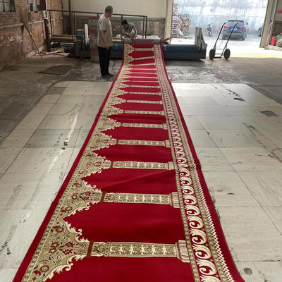 Tapete de alta qualidade para espaços comerciais Tapete de mesquita Tapete de igreja Axminster