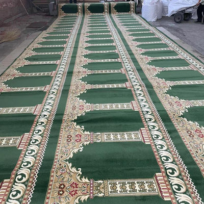 Tapete de alta qualidade para espaços comerciais Tapete de mesquita Tapete de igreja Axminster
