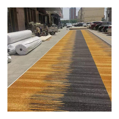 Hotel Lobby Hall 100% Nylon Custom Printing Carpet com estilo de design moderno por tapete