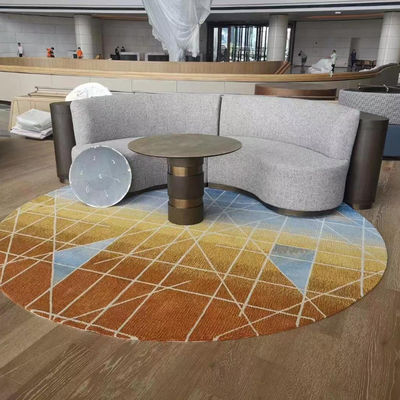 Hotel Lobby Hall 100% Nylon Custom Printing Carpet com estilo de design moderno por tapete