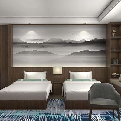 Hotel Lobby Hall 100% Nylon Custom Printing Carpet com estilo de design moderno por tapete