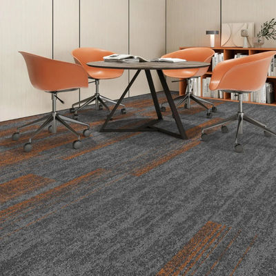 6 mm espessura total 50x50 60x60 tamanho quadrado Loop Pile Carpet Tiles para hotel e escritório