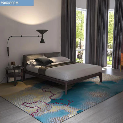 Alta pilha 100% Nylon Impressão personalizada tapetes de hotel de design moderno para hotéis exclusivos