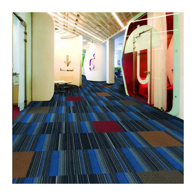 50x50 customizado de Nylon Impressão Hotel Carpet Tile para escritórios e pisos comerciais