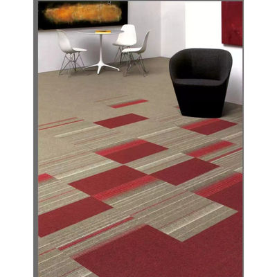 50x50 customizado de Nylon Impressão Hotel Carpet Tile para escritórios e pisos comerciais