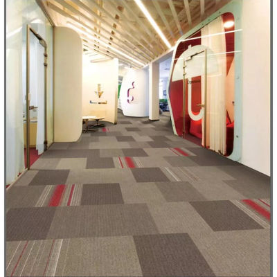 50x50 customizado de Nylon Impressão Hotel Carpet Tile para escritórios e pisos comerciais