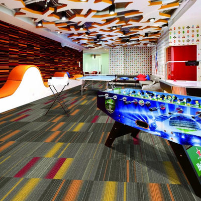 50x50 customizado de Nylon Impressão Hotel Carpet Tile para escritórios e pisos comerciais