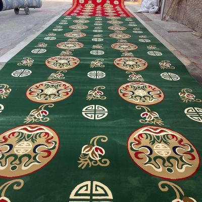 Rolo de tapete de mesquita lavável à mão ou à máquina em qualquer cor para oração de parede a parede