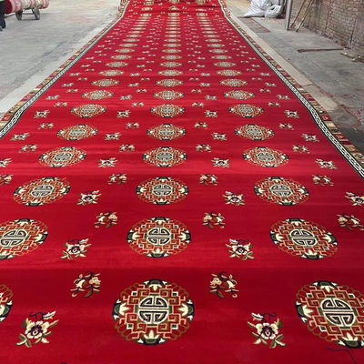 Rolo de tapete de mesquita lavável à mão ou à máquina em qualquer cor para oração de parede a parede