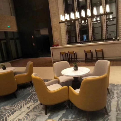 Tapetes de hotel de alta qualidade de parede a parede Tapete impresso personalizado de profissional
