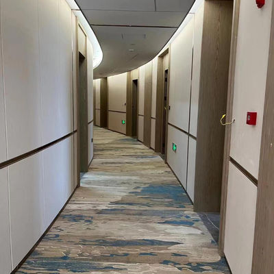 Tapete de parede a parede para o salão de baile do hotel 80% de lã e 20% de nylon