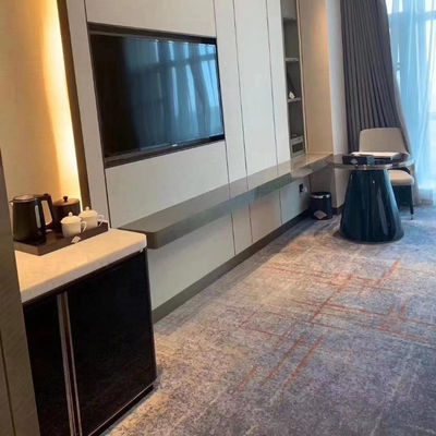 Sala comercial Tapetes de nylon impressos personalizados para estilo de design moderno de parede a parede