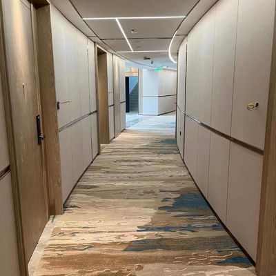 Suite de hotel personalizada Tapete Axminster para lobby floral de luxo e corredor de salão de baile