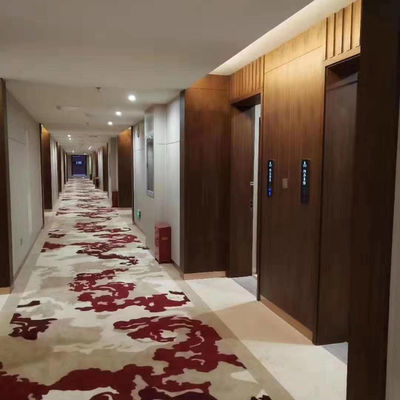 Sala comercial Tapetes de nylon impressos personalizados para estilo de design moderno de parede a parede