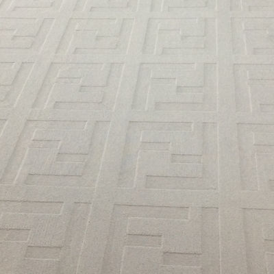 Medium Pile Tufting feito à mão Tapete de cor branca e tapete Design personalizado para estilo moderno