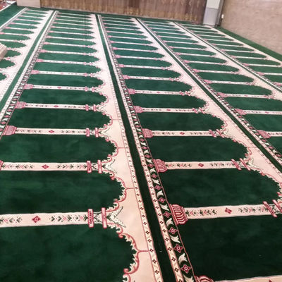 8mm Pile Height Antiderrapante Mosque Tapete Roll em Design para Pakistan Mosque