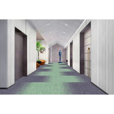 Carpetes deslizantes com pilhas baixas para espaços comerciais