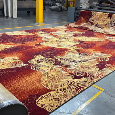 Grande exposição europeia não deslizante de alfombras Axminster para salão de banquetes