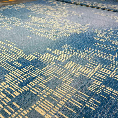 Grande exposição europeia não deslizante de alfombras Axminster para salão de banquetes