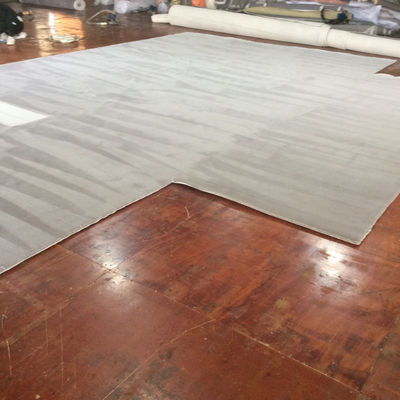 Ins Sala de estar Mesa de café étnica redonda Alfombras à beira da cama Tapete de chão feito à mão Mata de musgo Floresta