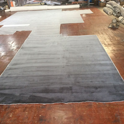 Ins Sala de estar Mesa de café étnica redonda Alfombras à beira da cama Tapete de chão feito à mão Mata de musgo Floresta