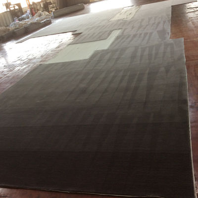 Ins Sala de estar Mesa de café étnica redonda Alfombras à beira da cama Tapete de chão feito à mão Mata de musgo Floresta