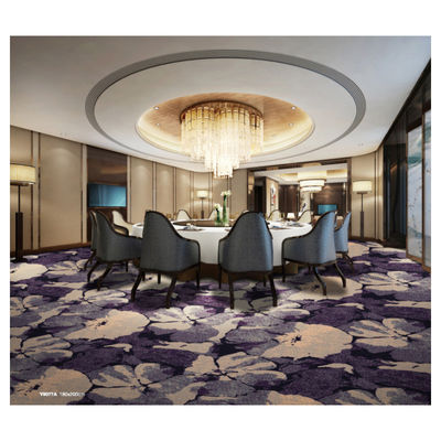 Tapete Axminster por metro quadrado para impressão de piso de hotel de luxo Design personalizado