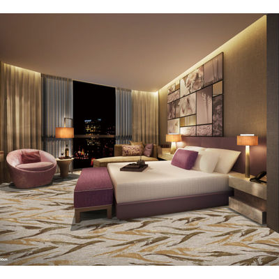 Tapete Axminster por metro quadrado para impressão de piso de hotel de luxo Design personalizado