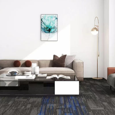 Tapete de hotel de impressão de nylon europeu personalizado para decoração moderna de sala de estar de luxo