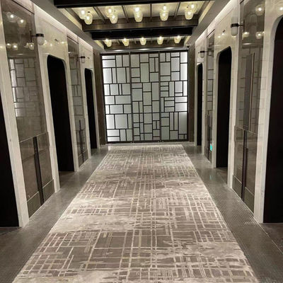 Moderno Design Tapetes de Impressão de Nylon de Parede a Parede Personalizados para Edifícios Comerciais