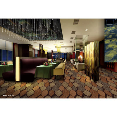 Tapete Axminster por metro quadrado para impressão de piso de hotel de luxo Design personalizado
