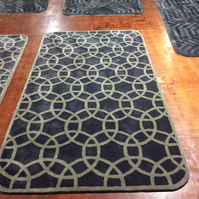 Alfombras de prado personalizadas feitas à mão de gesso de relva verde Alfombras e tapetes para sala de estar