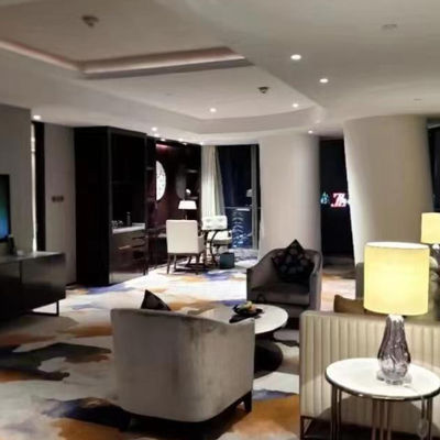 Tapete personalizado de sala de estar de luxo, tapete de lã para estilo moderno.