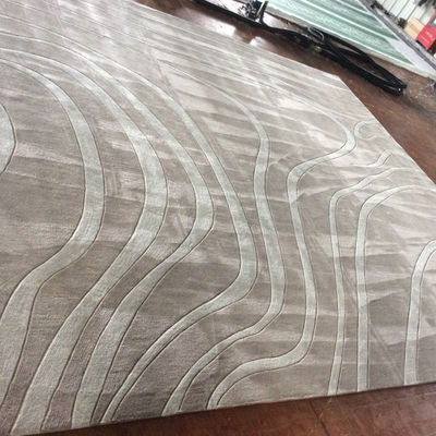 Tapete floral feito à mão para sala de estar de hotel em qualquer padrão de cor e design