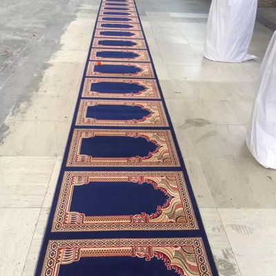 Rectângulo Axminster padrões personalizados 4 * 25 rolos tapetes personalizados para o tapete de oração da mesquita