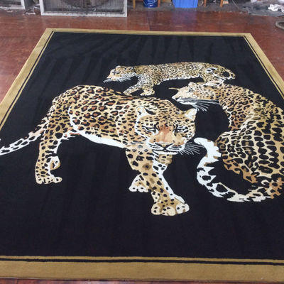 Aceito OEM / ODM Custom Die Cut Tufted Tapete feito à mão Super Soft e Interior doméstico