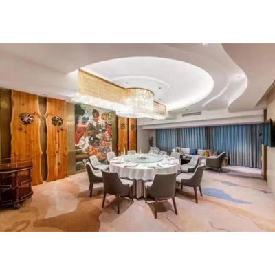 Suporte personalizado Tapete de sala de estar tufted à mão para hotel insonorizado grande parede para parede