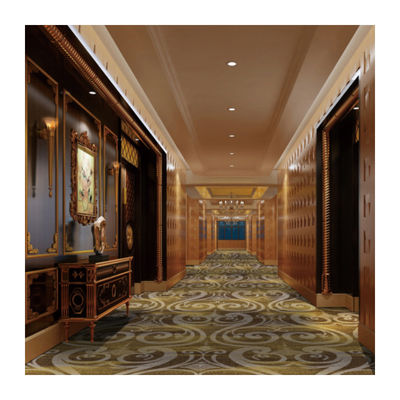 Estilo CLÁSICO 80% Lana 20% Nylon Impressão Axminster Tapete para Hotel Broadloom Tapete