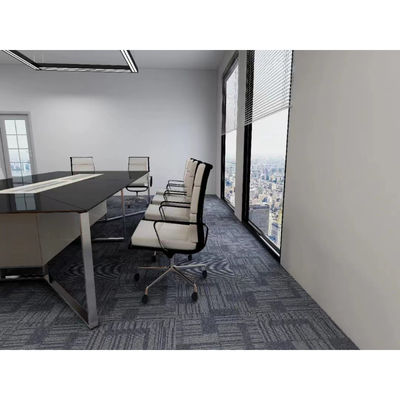 Padrão de puzzle de estilo simples azulejos de tapete removíveis de luxo 50x50 para escritório modular