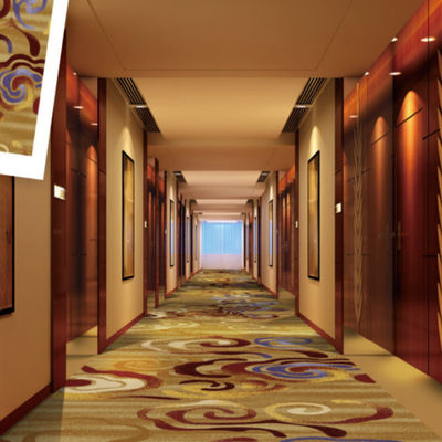 Design 80% lã E 20% Corredor Hotel Axminster Tapete Para Casa Alturas de pilha 7mm-10mm